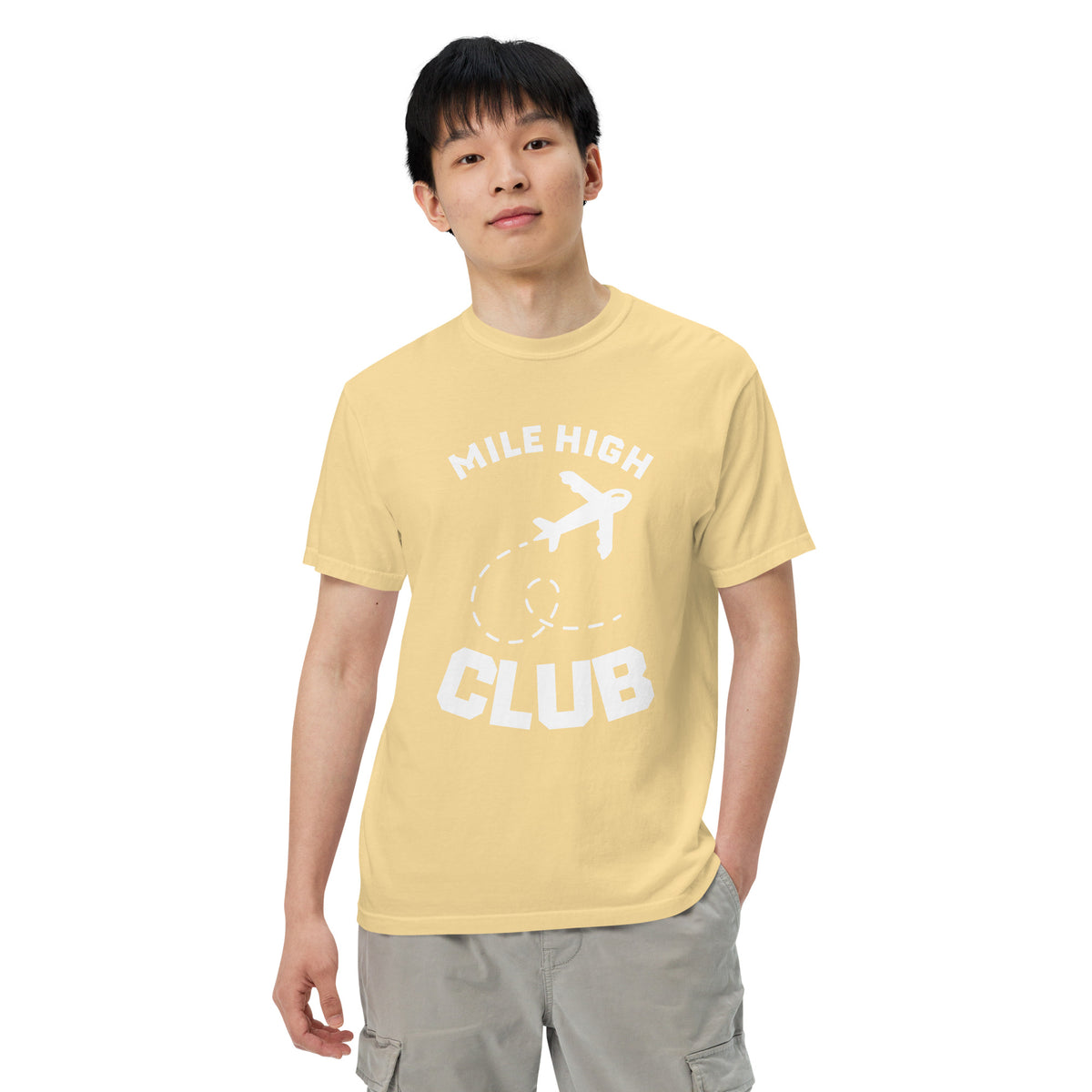 MHC Unisex garment-dyed heavyweight t-shirt