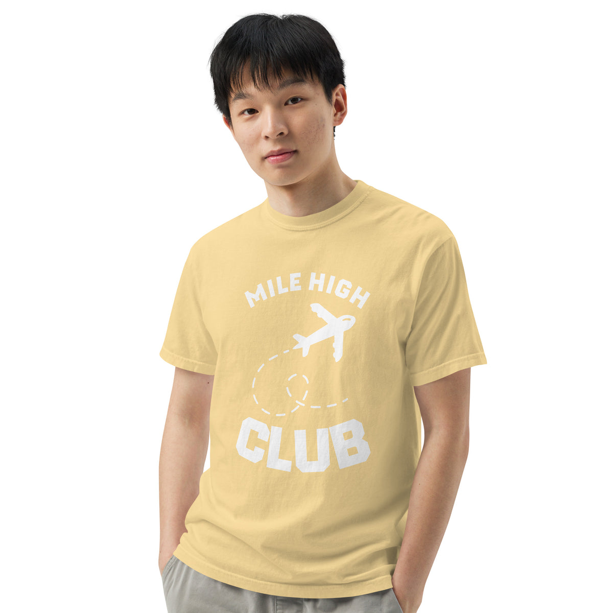 MHC Unisex garment-dyed heavyweight t-shirt