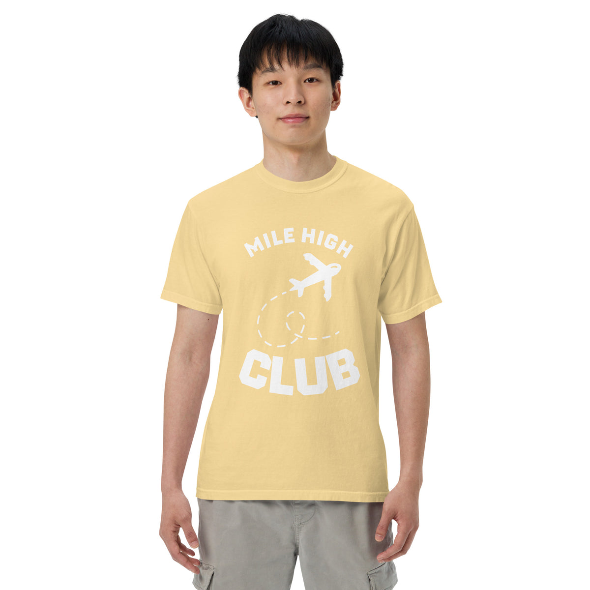 MHC Unisex garment-dyed heavyweight t-shirt