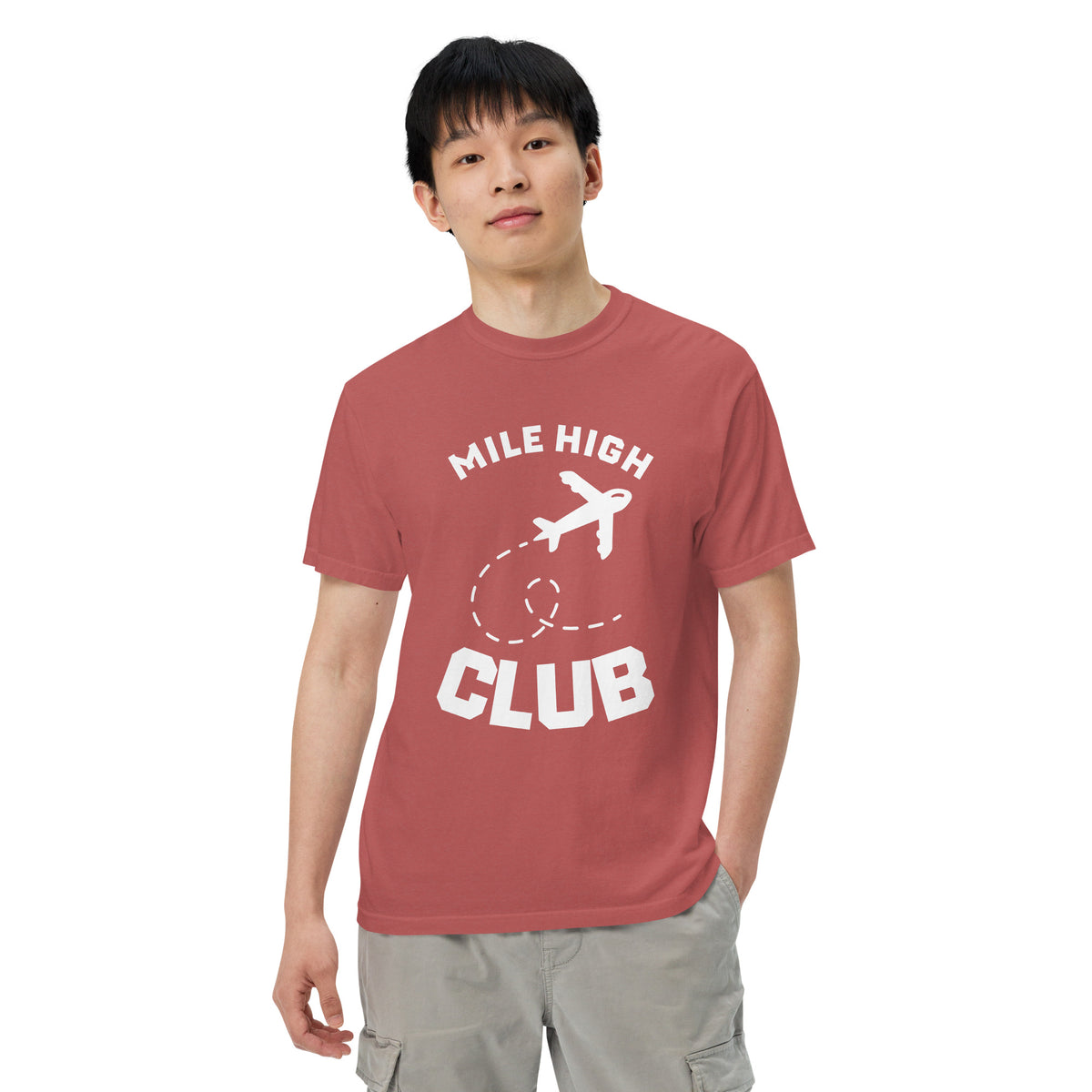 MHC Unisex garment-dyed heavyweight t-shirt
