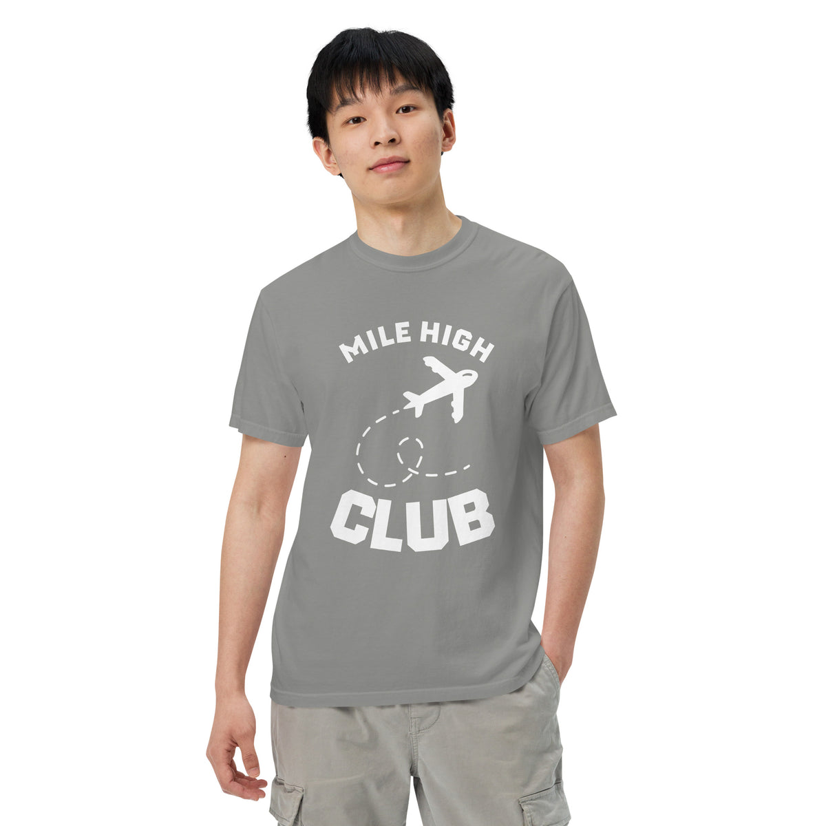 MHC Unisex garment-dyed heavyweight t-shirt