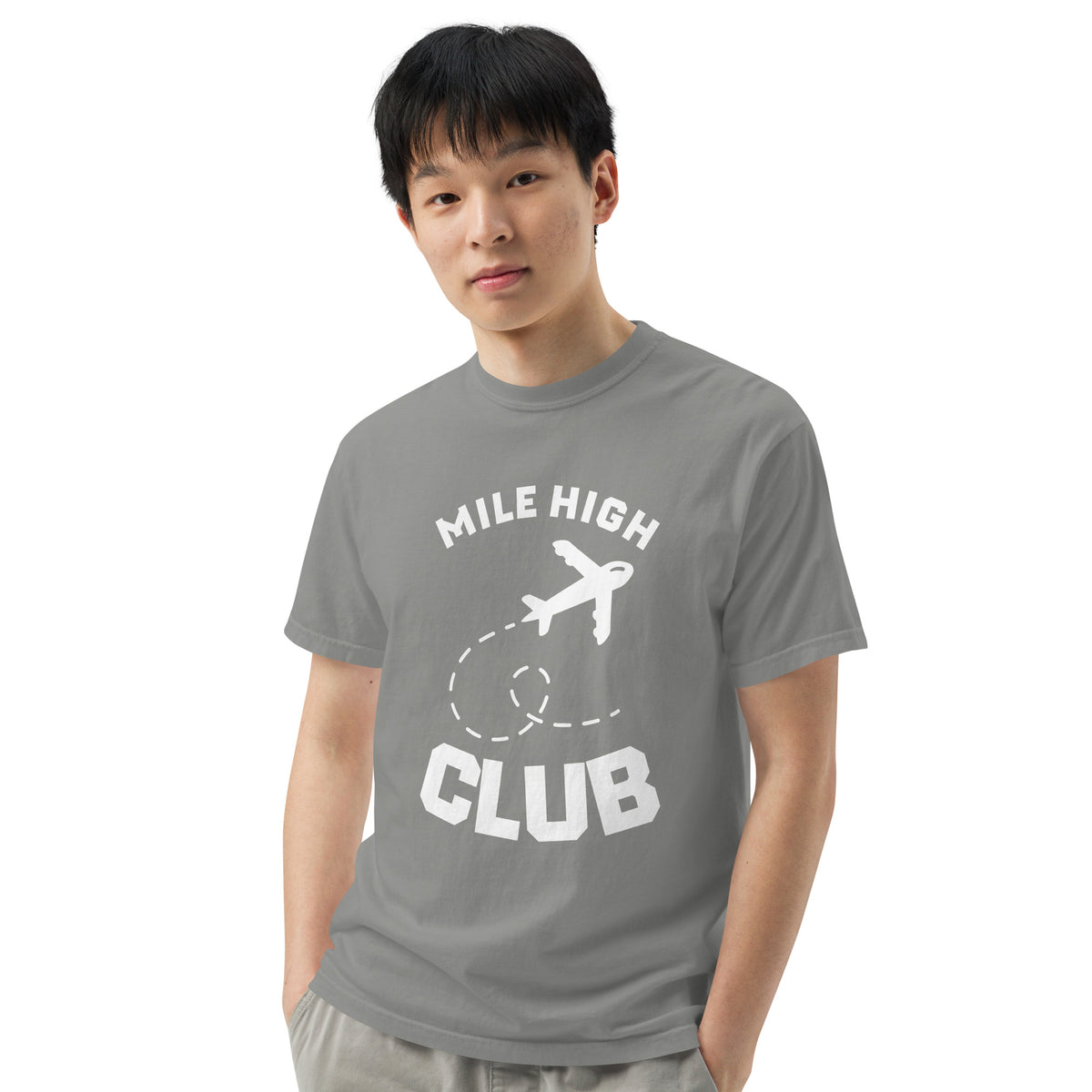 MHC Unisex garment-dyed heavyweight t-shirt