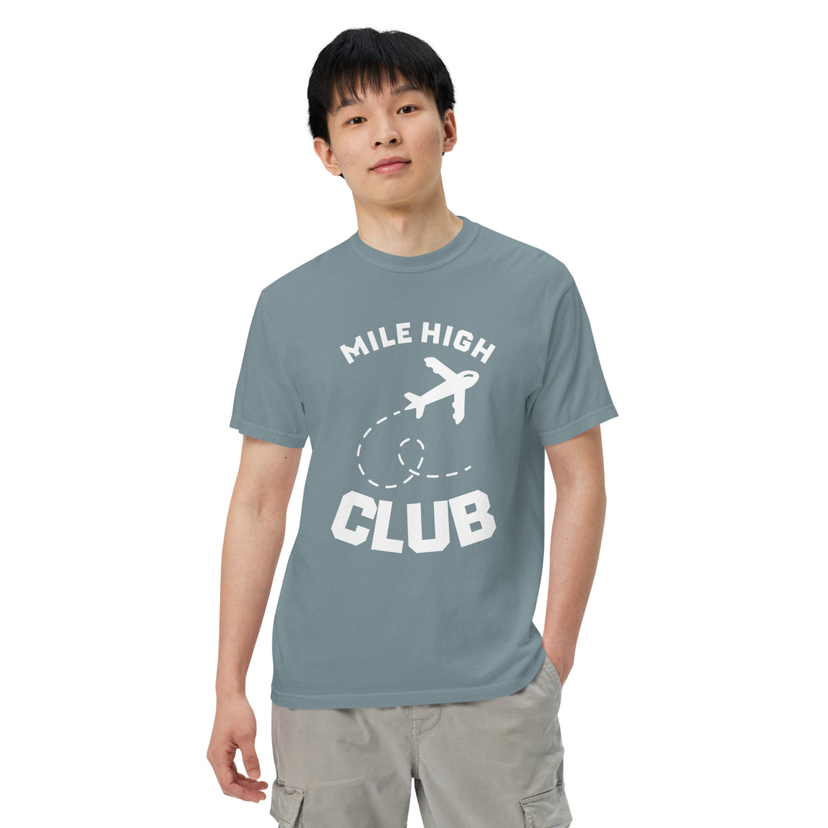 MHC Unisex garment-dyed heavyweight t-shirt