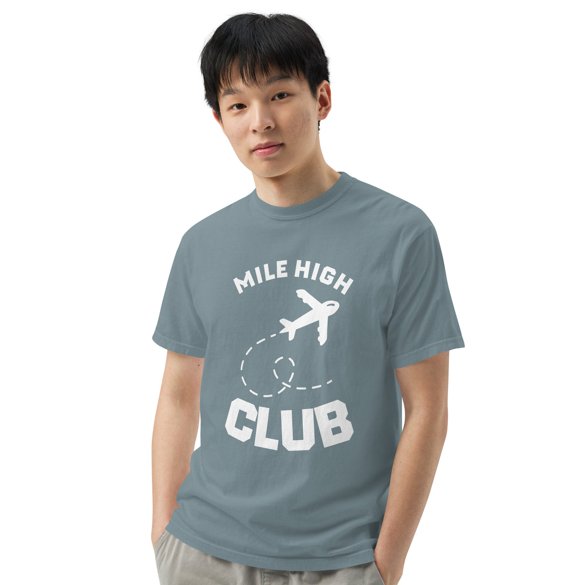 MHC Unisex garment-dyed heavyweight t-shirt