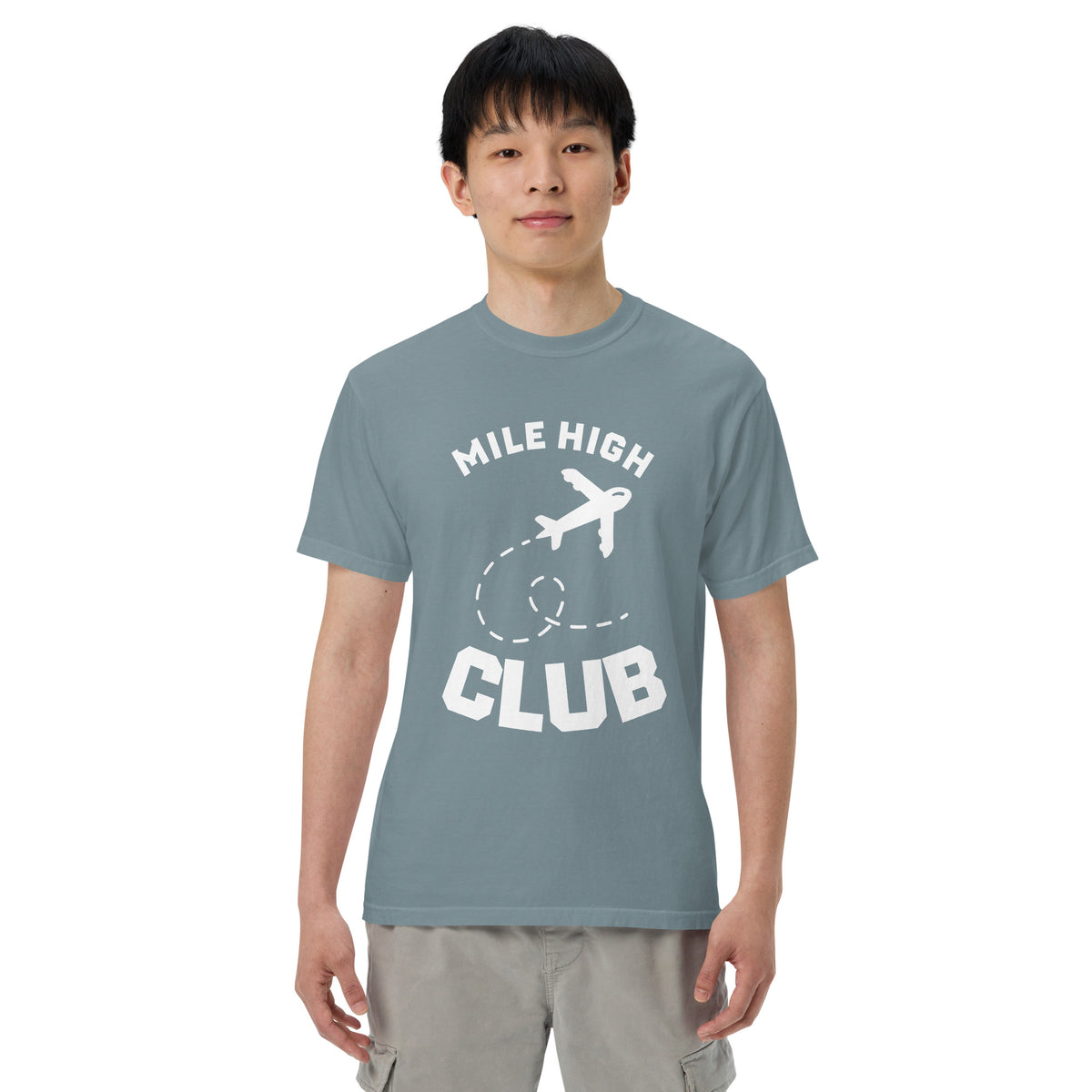 MHC Unisex garment-dyed heavyweight t-shirt