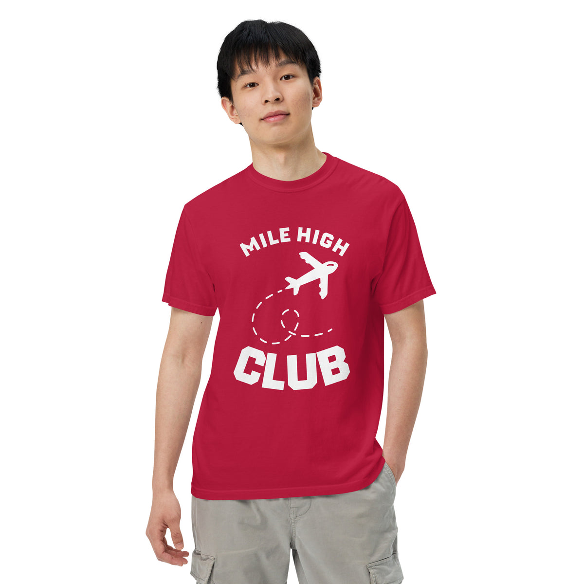 MHC Unisex garment-dyed heavyweight t-shirt