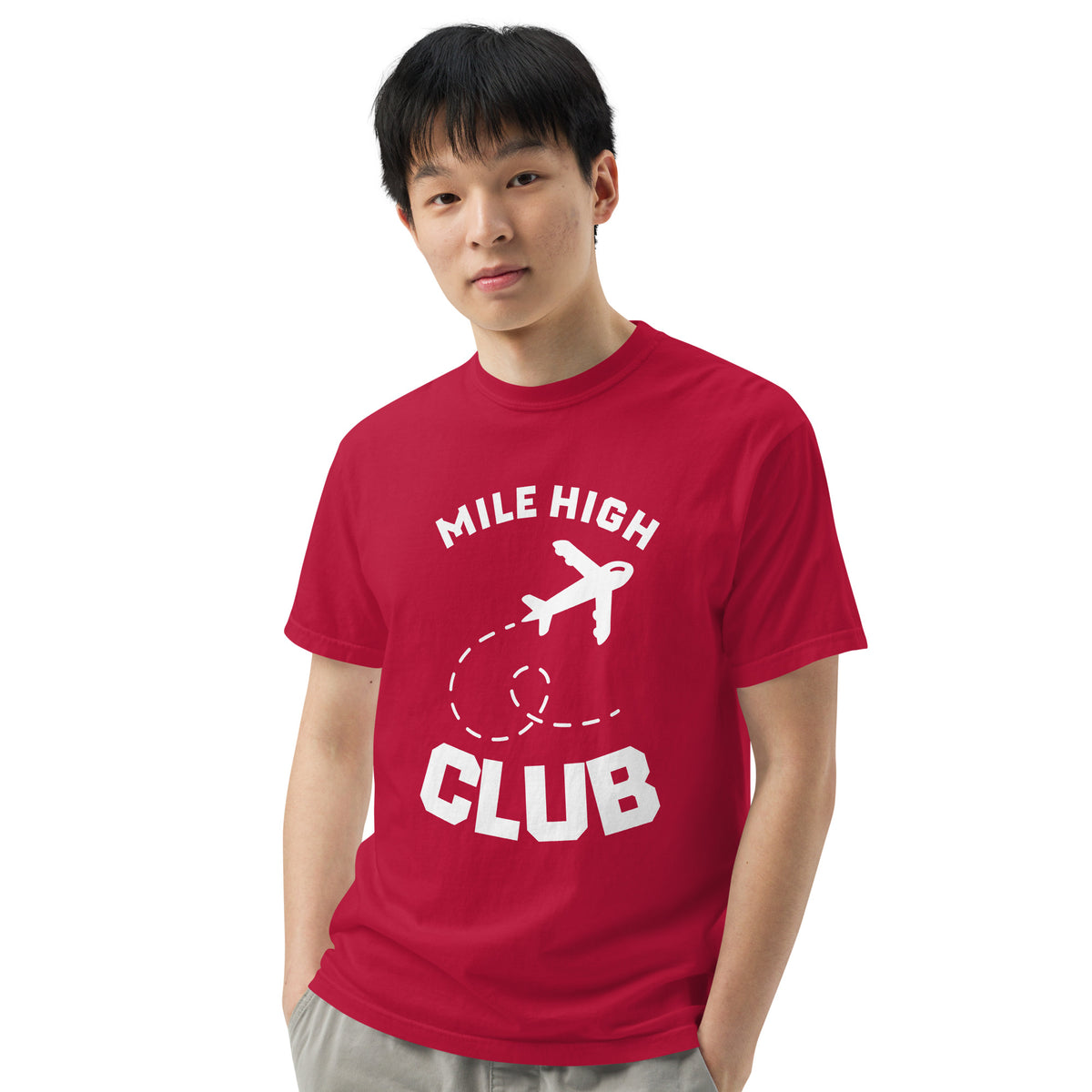 MHC Unisex garment-dyed heavyweight t-shirt
