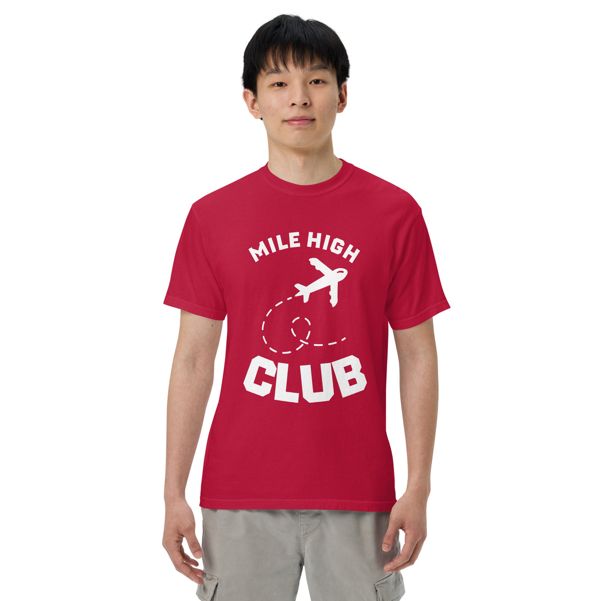 MHC Unisex garment-dyed heavyweight t-shirt