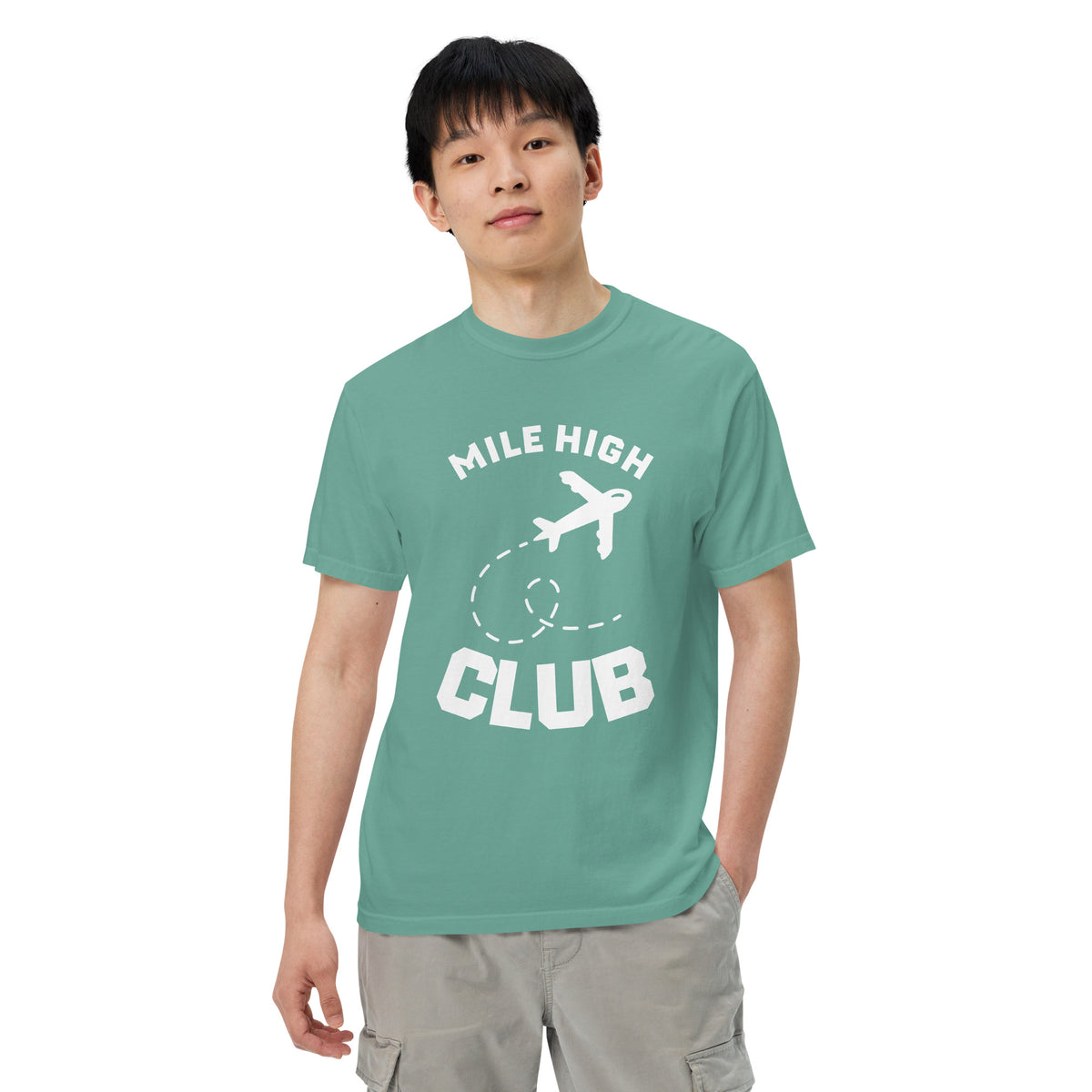 MHC Unisex garment-dyed heavyweight t-shirt