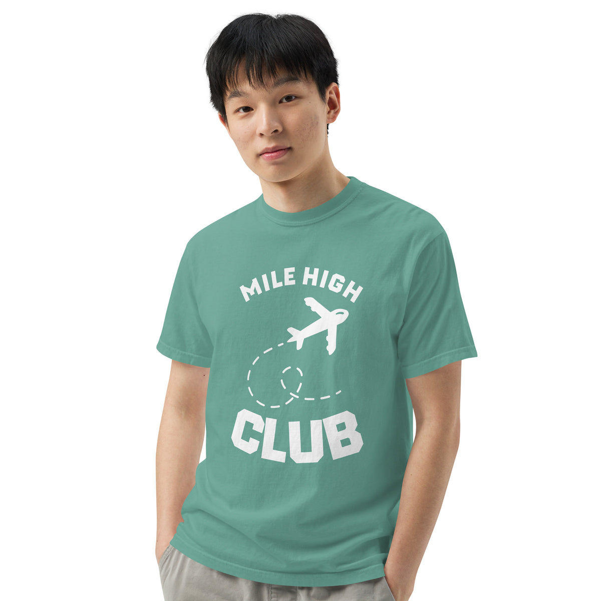 MHC Unisex garment-dyed heavyweight t-shirt