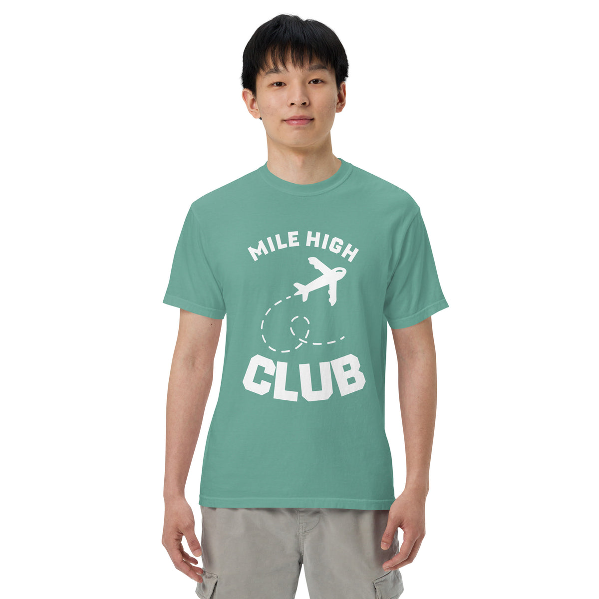 MHC Unisex garment-dyed heavyweight t-shirt
