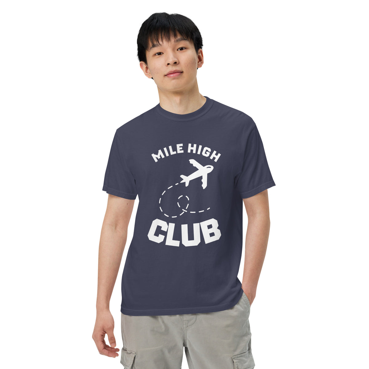MHC Unisex garment-dyed heavyweight t-shirt