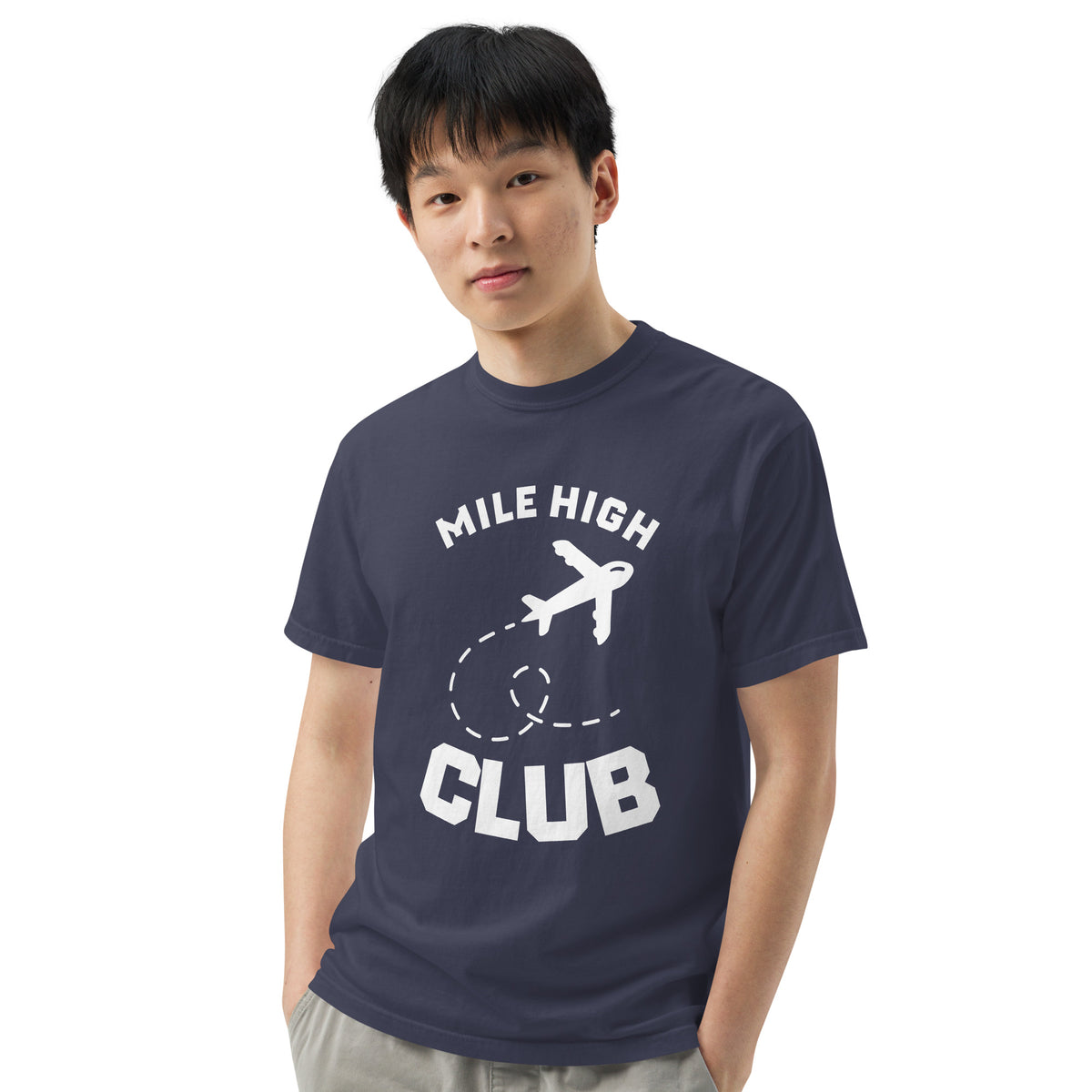 MHC Unisex garment-dyed heavyweight t-shirt