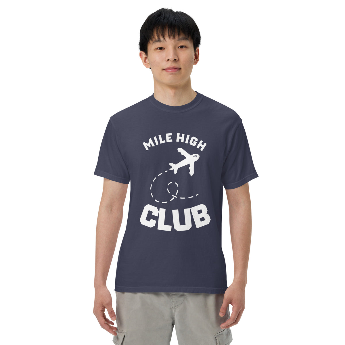 MHC Unisex garment-dyed heavyweight t-shirt