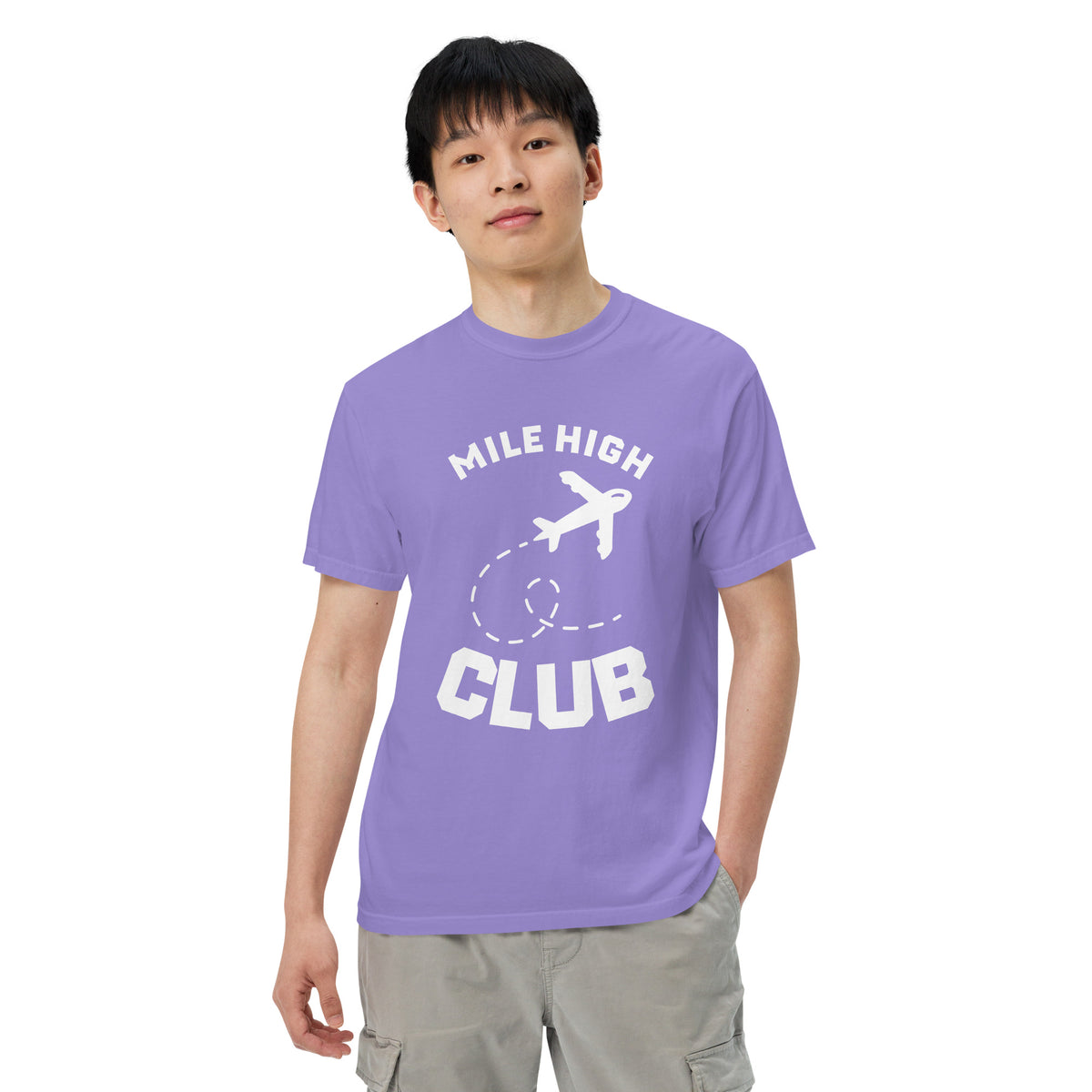 MHC Unisex garment-dyed heavyweight t-shirt