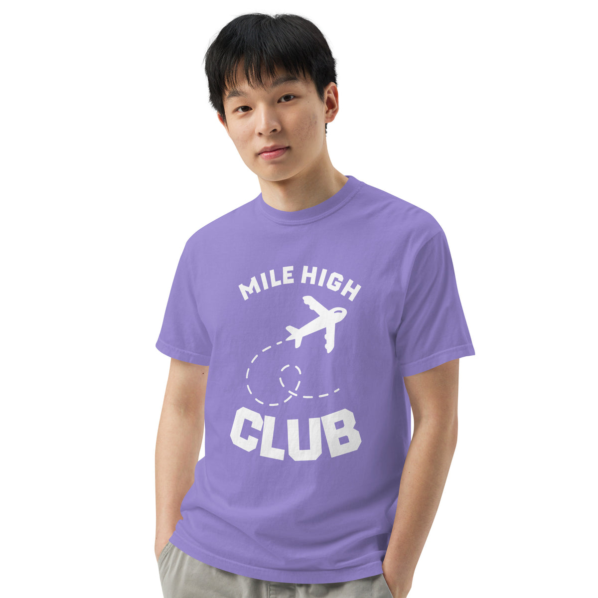 MHC Unisex garment-dyed heavyweight t-shirt