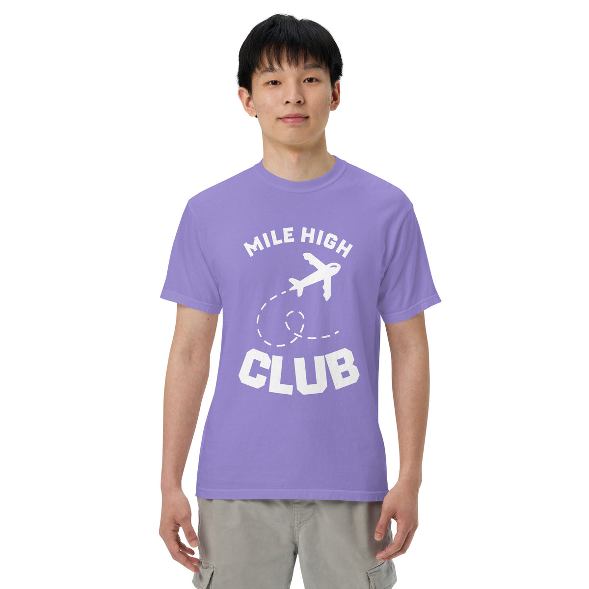 MHC Unisex garment-dyed heavyweight t-shirt