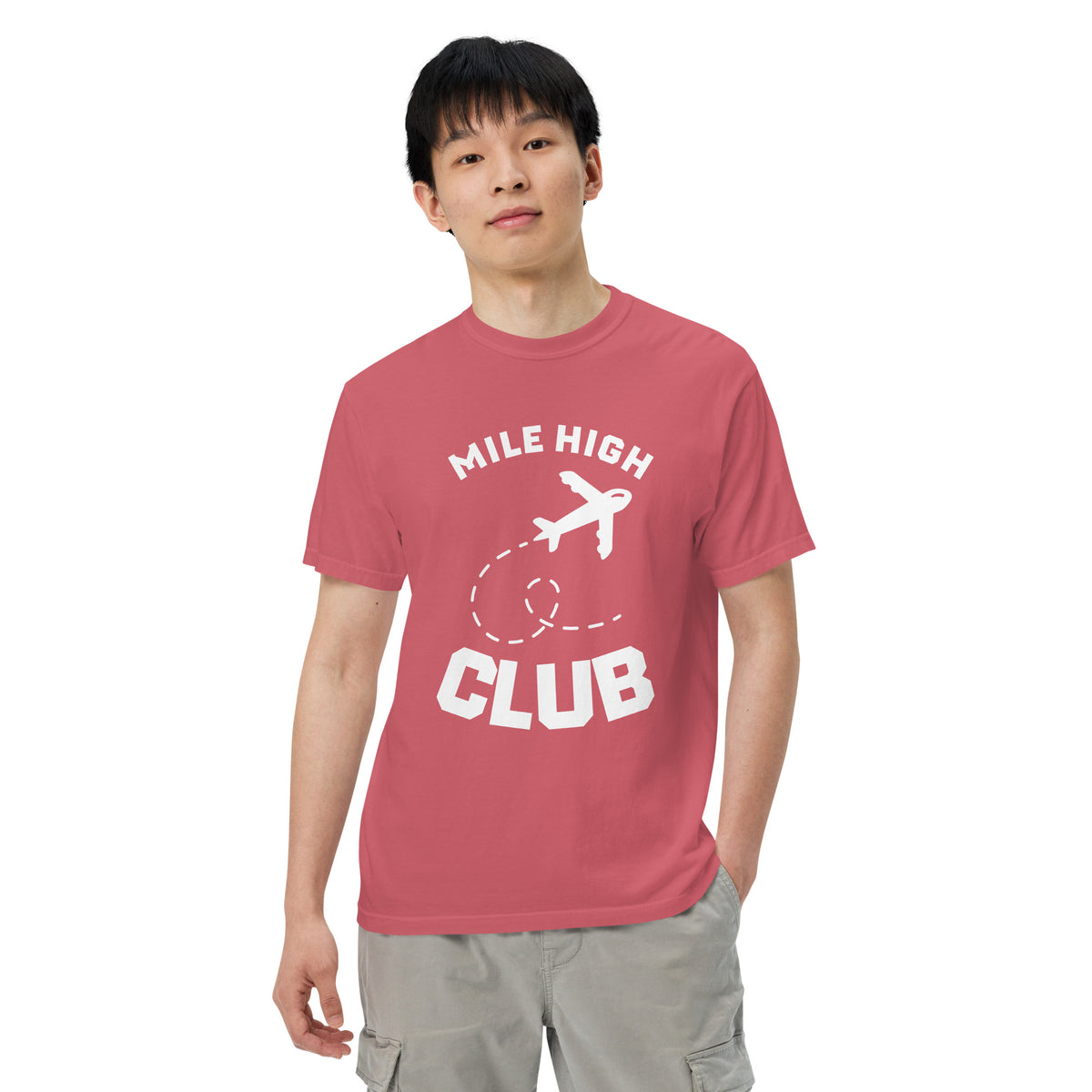 MHC Unisex garment-dyed heavyweight t-shirt