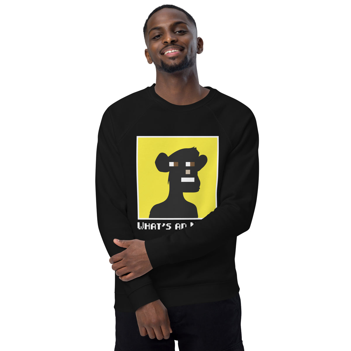 What's an NFT Unisex Organic Raglan Sweatshirt