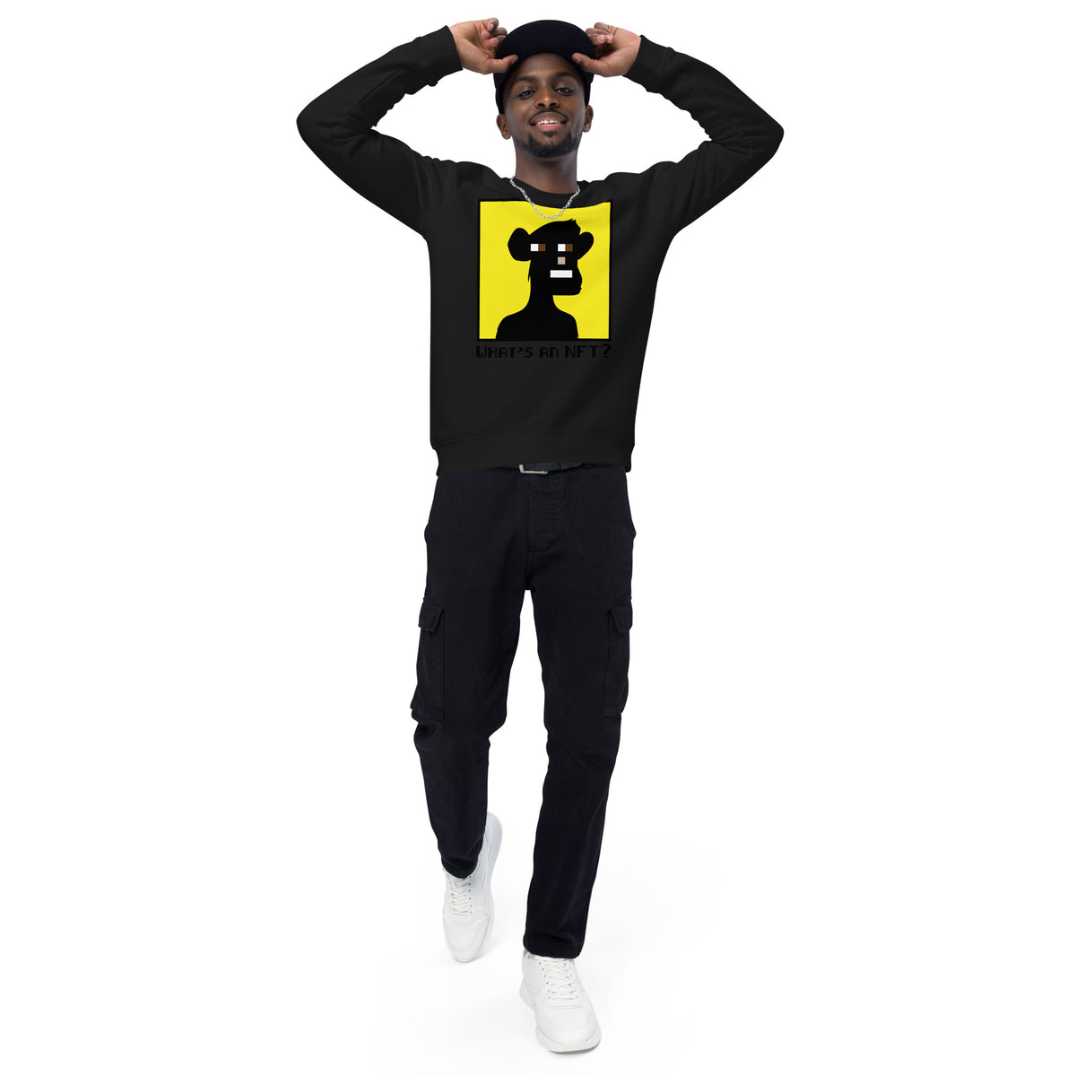 What's an NFT Unisex Organic Raglan Sweatshirt