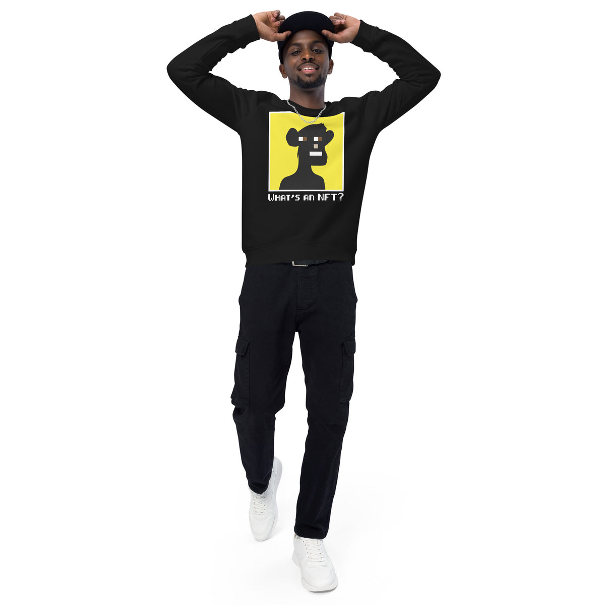 What's an NFT Unisex Organic Raglan Sweatshirt