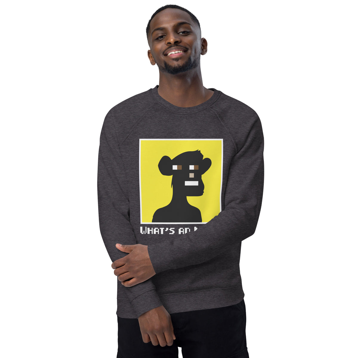 What's an NFT Unisex Organic Raglan Sweatshirt