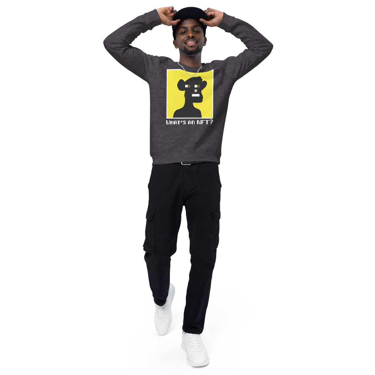 What's an NFT Unisex Organic Raglan Sweatshirt