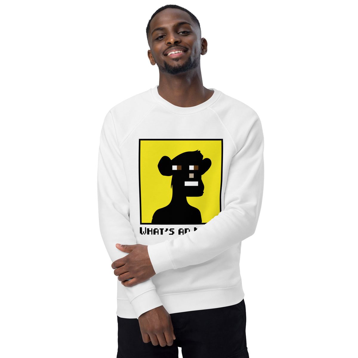 What's an NFT Unisex Organic Raglan Sweatshirt