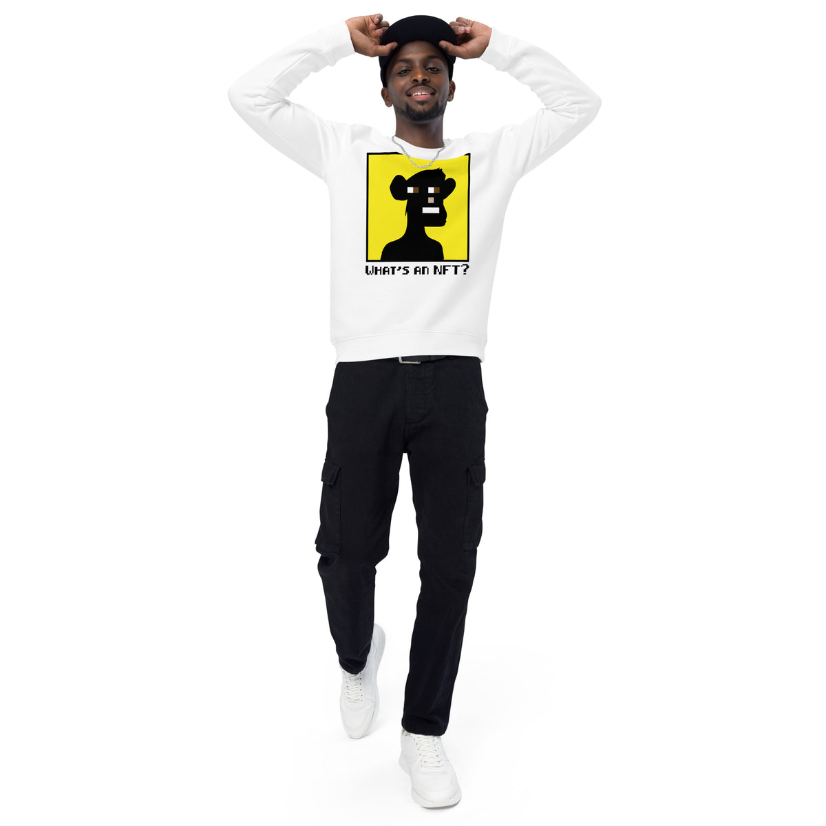 What's an NFT Unisex Organic Raglan Sweatshirt