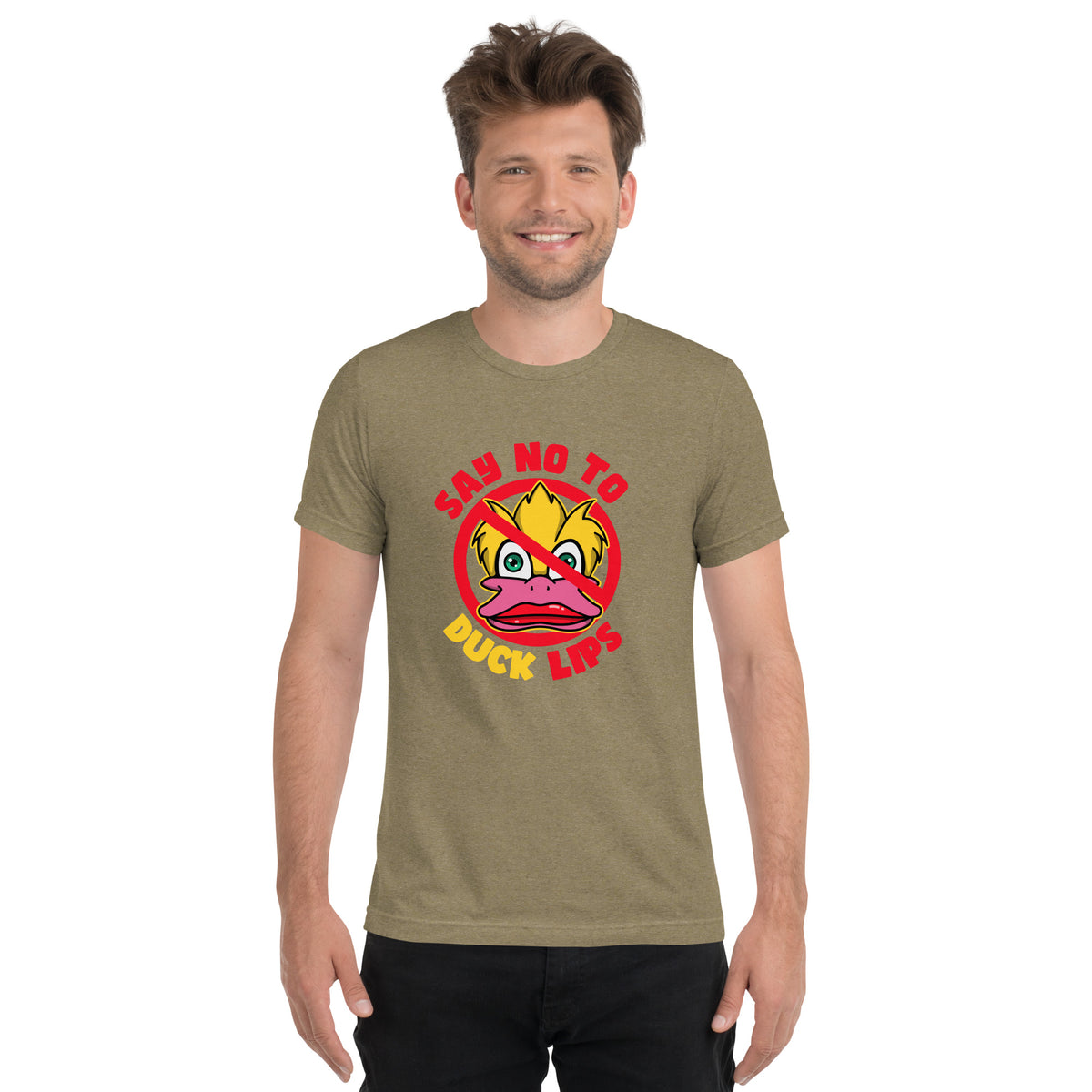 Say NO to duck lips Soft Short sleeve t-shirt