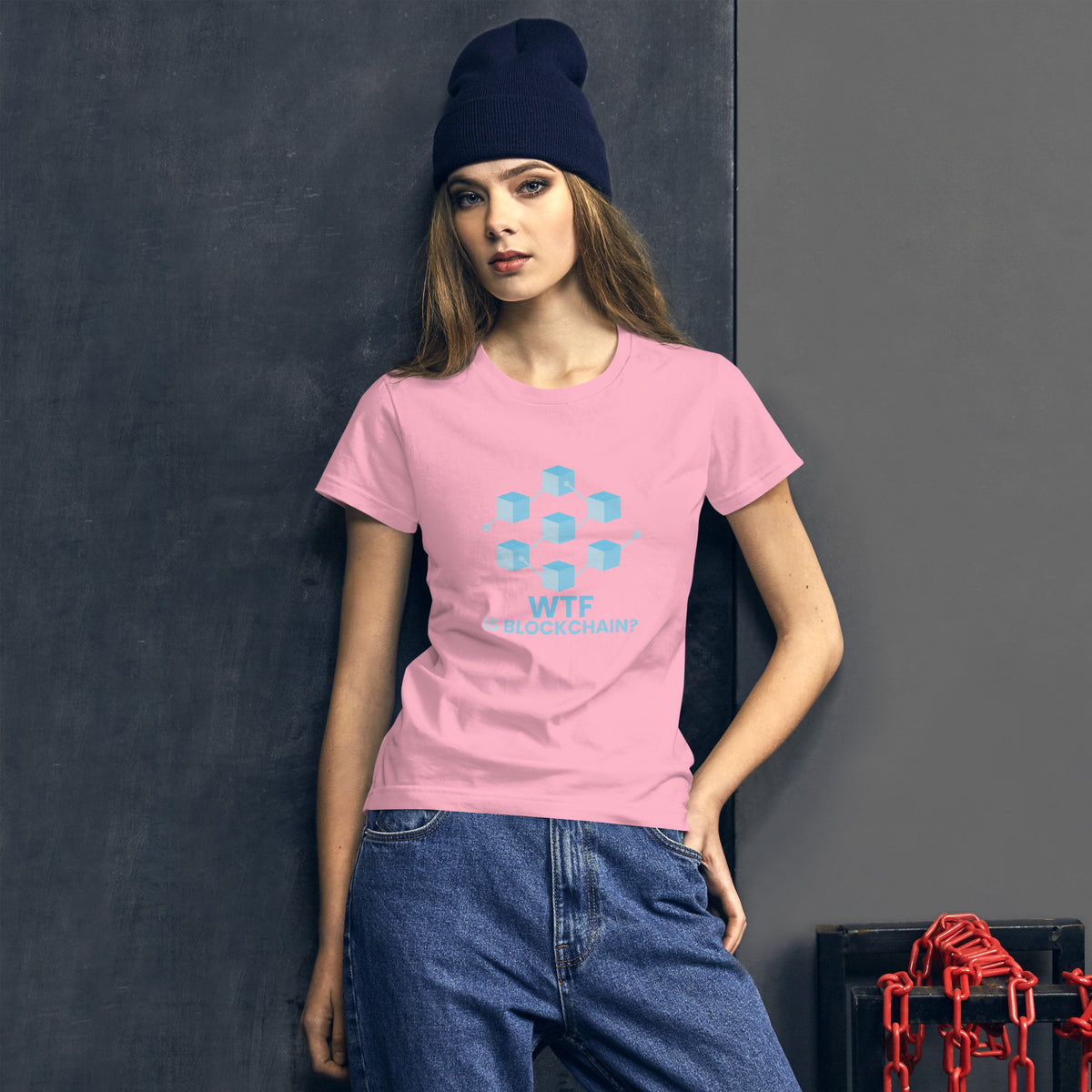 WTF is Blockchain? Women's short sleeve t-shirt
