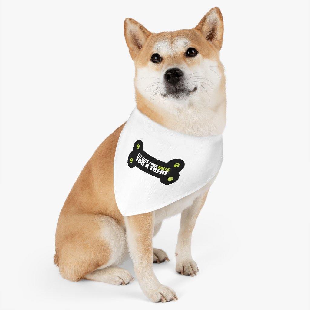 Pet Bandana Collar, Balls - Lighten Up a Little 
