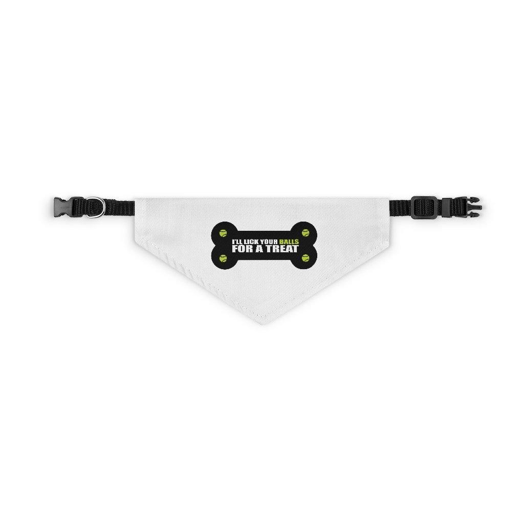 Pet Bandana Collar, Balls - Lighten Up a Little 