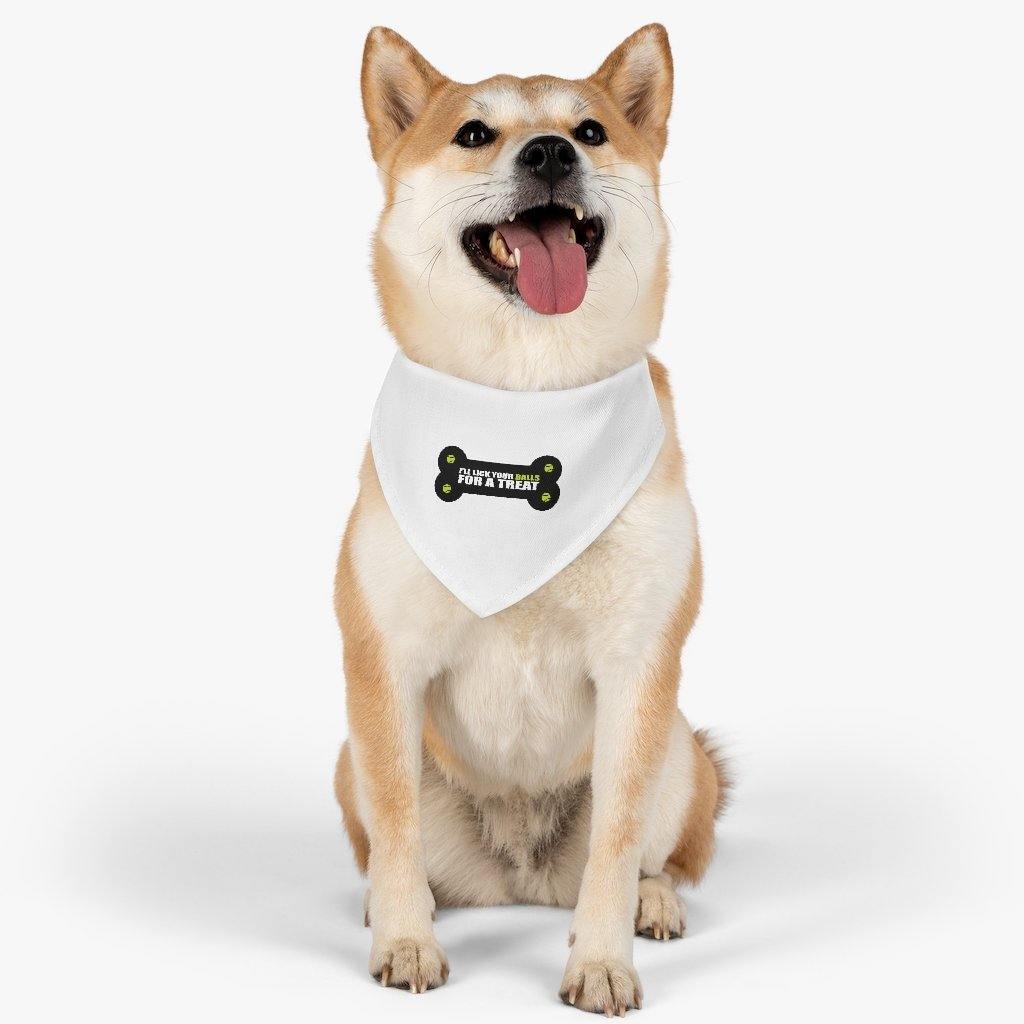 Pet Bandana Collar, Balls - Lighten Up a Little 